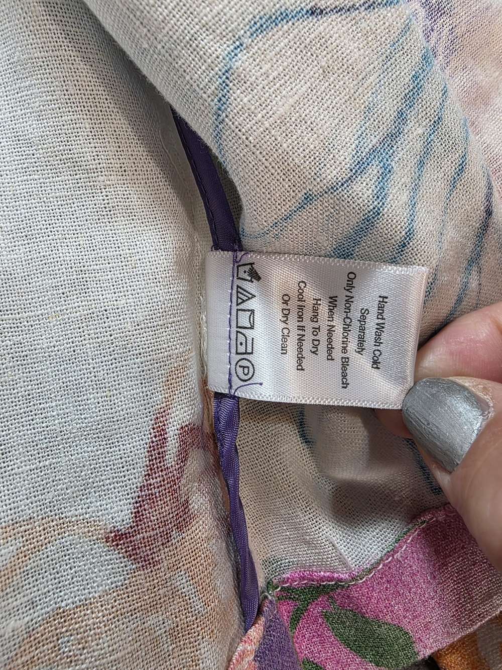 Colorful Floral Button-Front Jacket - Multicolor - Picture 10 of 13
